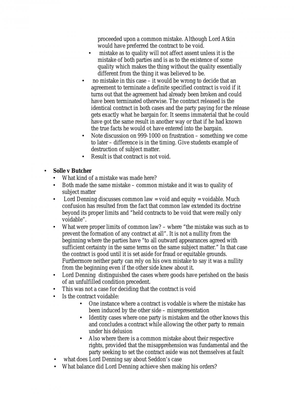 Contracts Brief Notes (Exam Take In) - Page 39