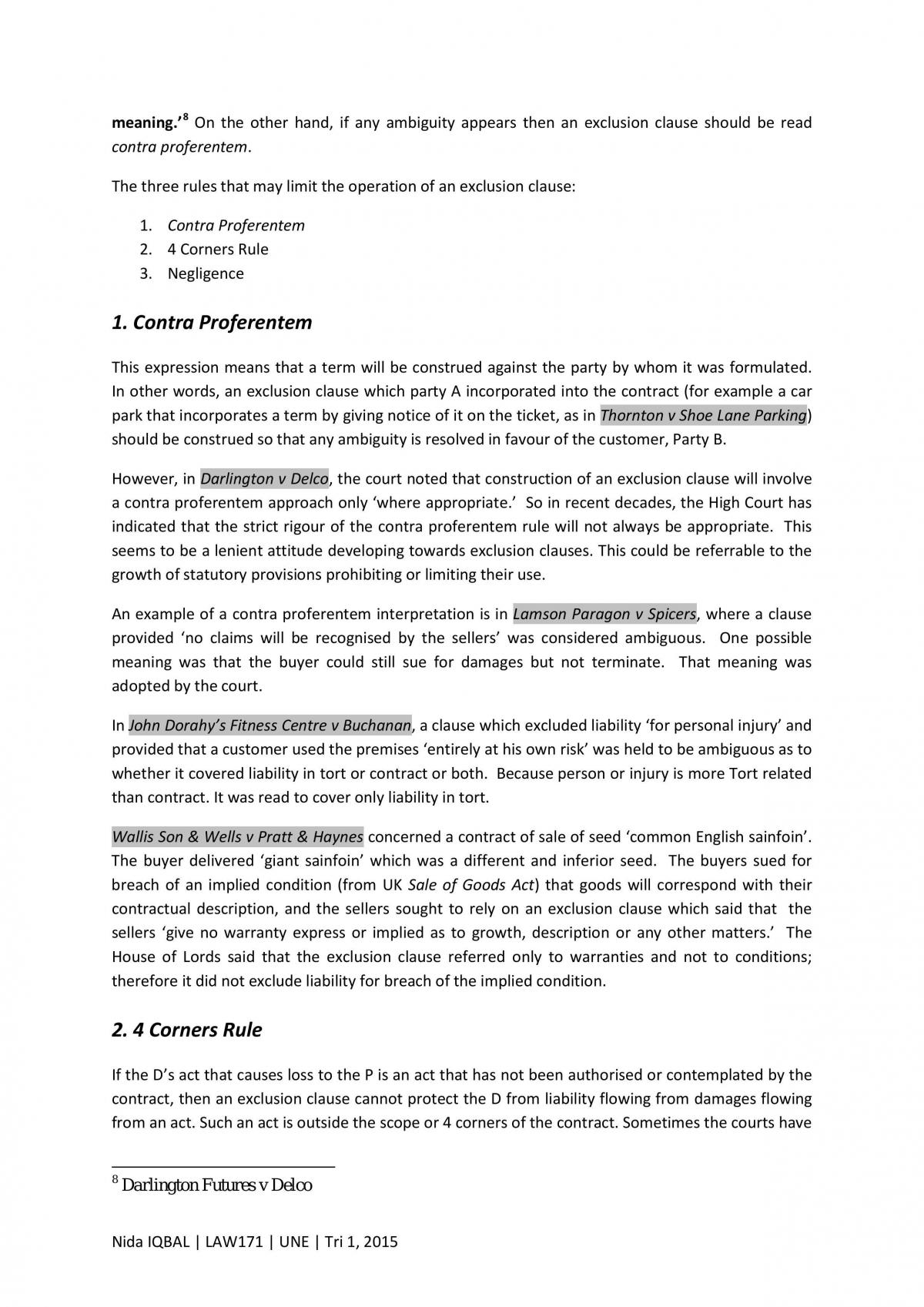 Law 171 - Complete Notes and Case Summaries - Page 81
