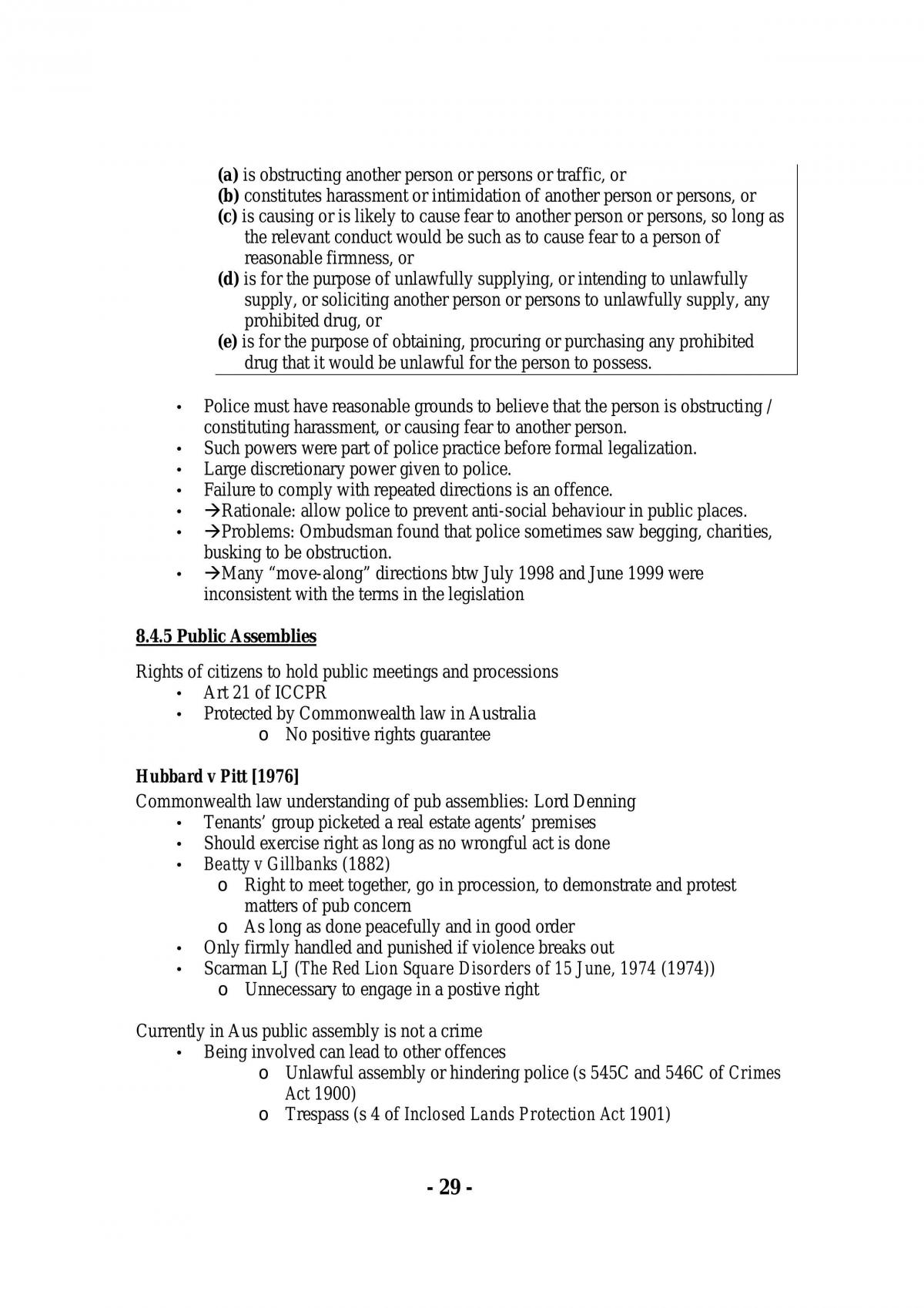 Notes - Page 29