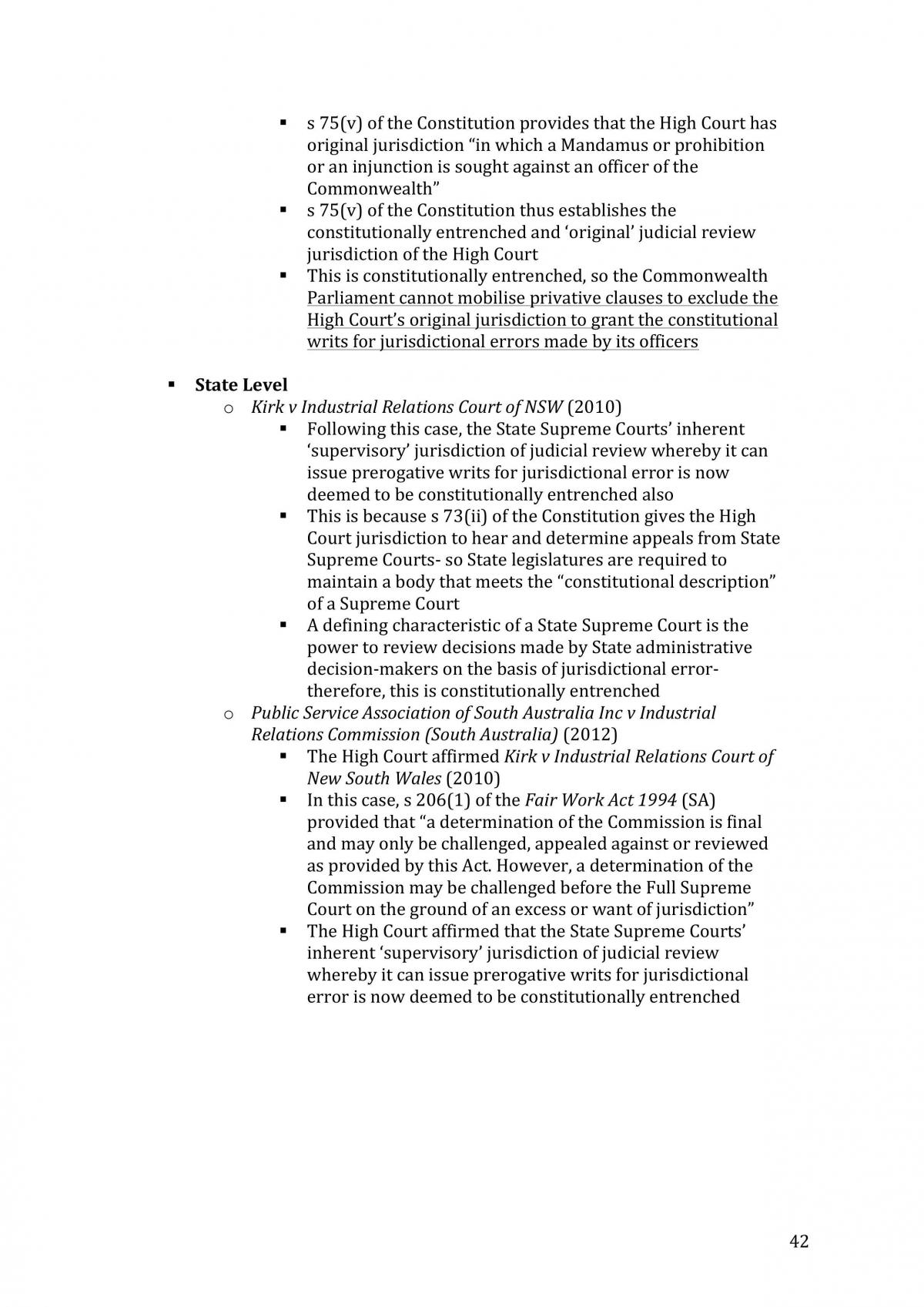 Final Exam Notes on Judicial Review  - Page 42