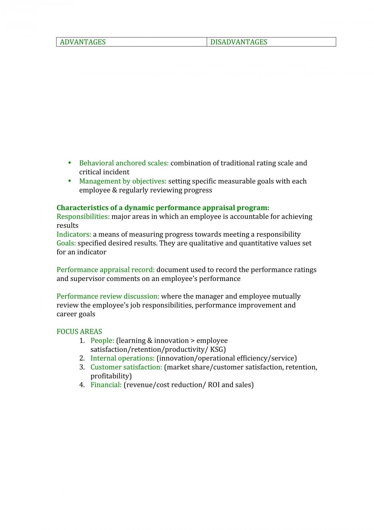 Human Resource Management Introduction Examination Notes  - Page 15