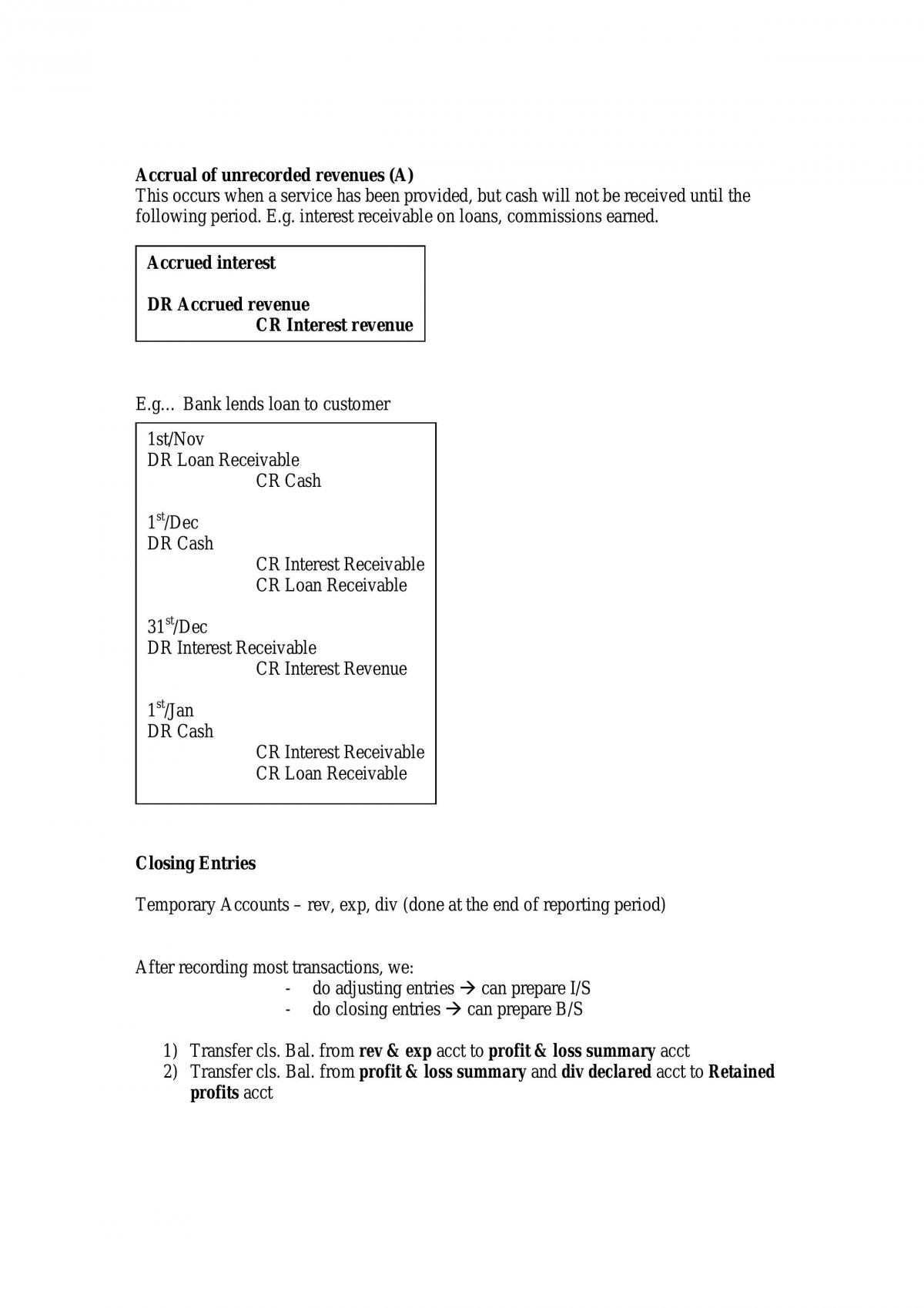 Acct1501 Comprehensive Notes - Page 15