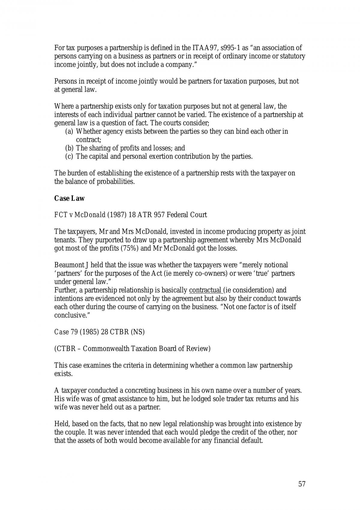 Course Notes Summary - Page 57