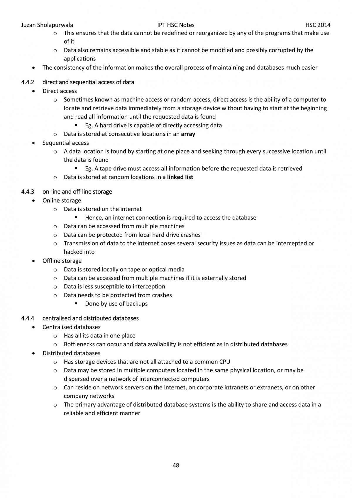 IPT HSC Notes - Page 48