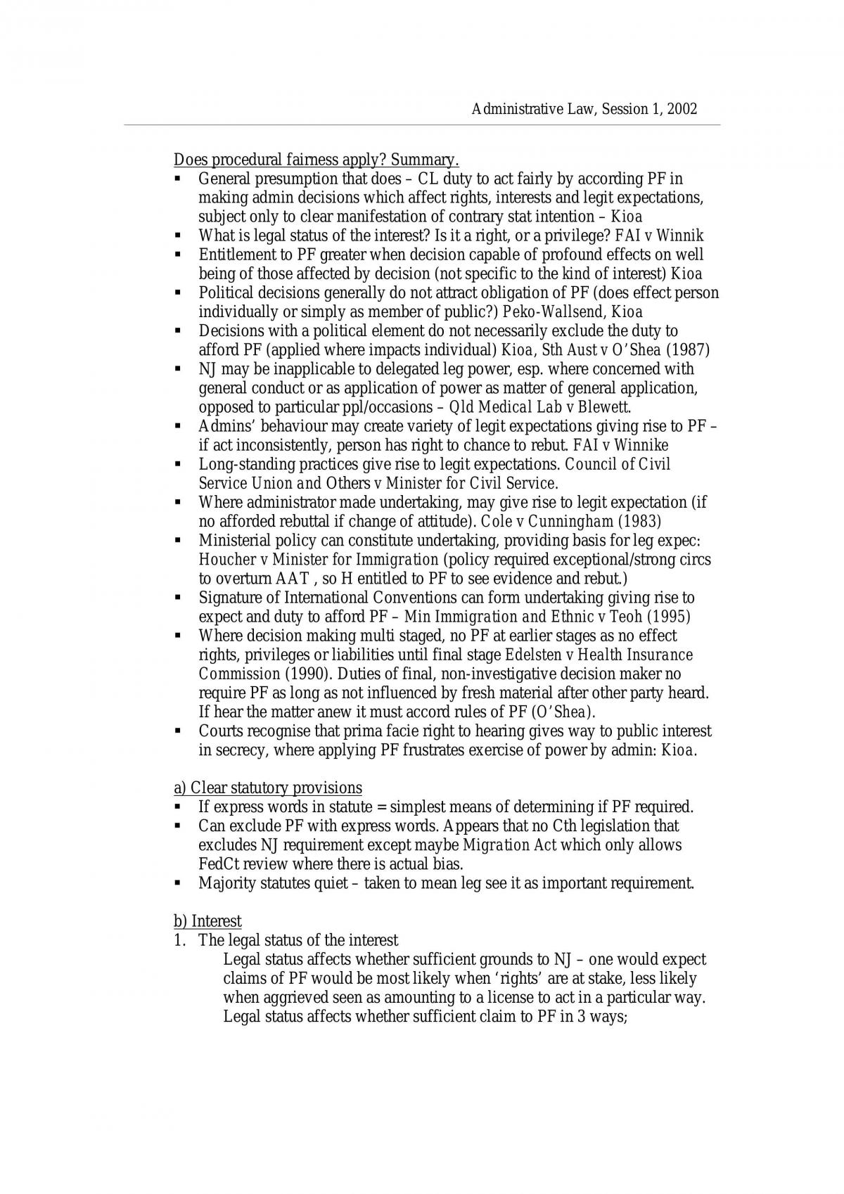 Admin Law Notes - Page 43