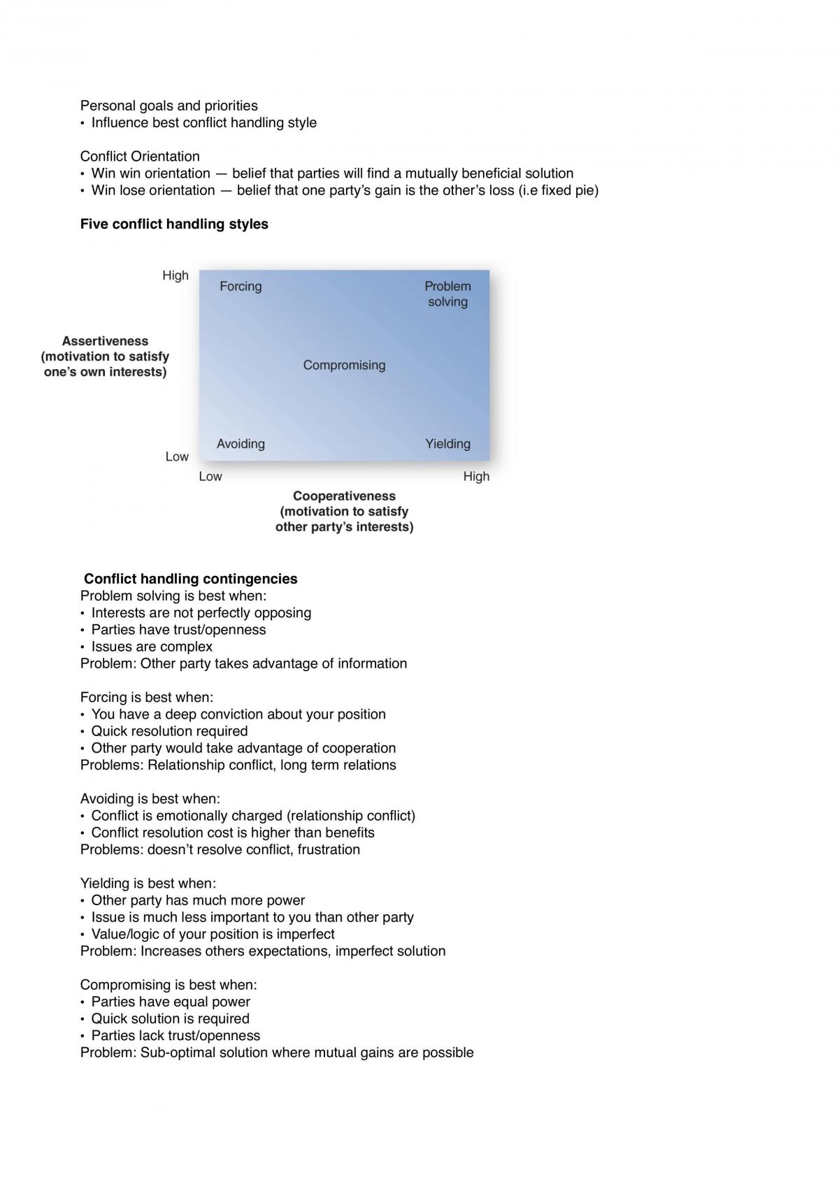Organisational Behaviour Notes  - Page 24