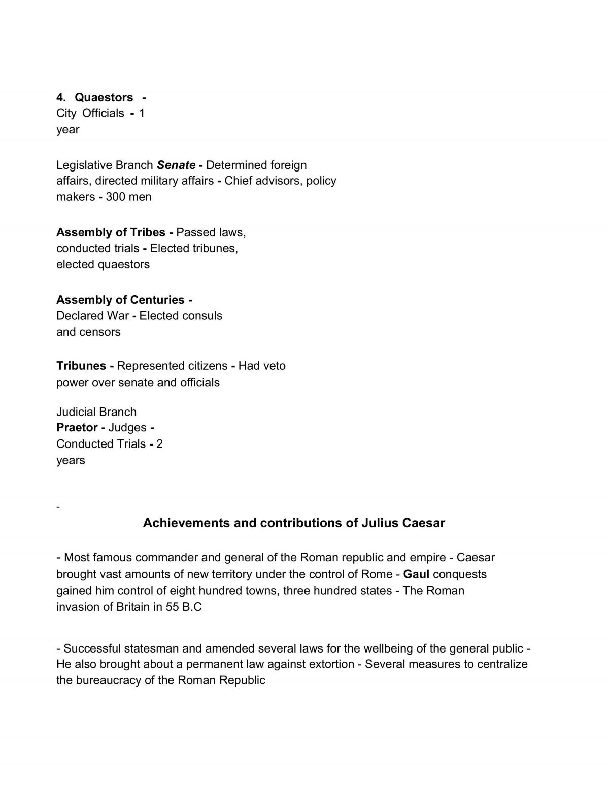 Preliminary Ancient History Notes - Page 15