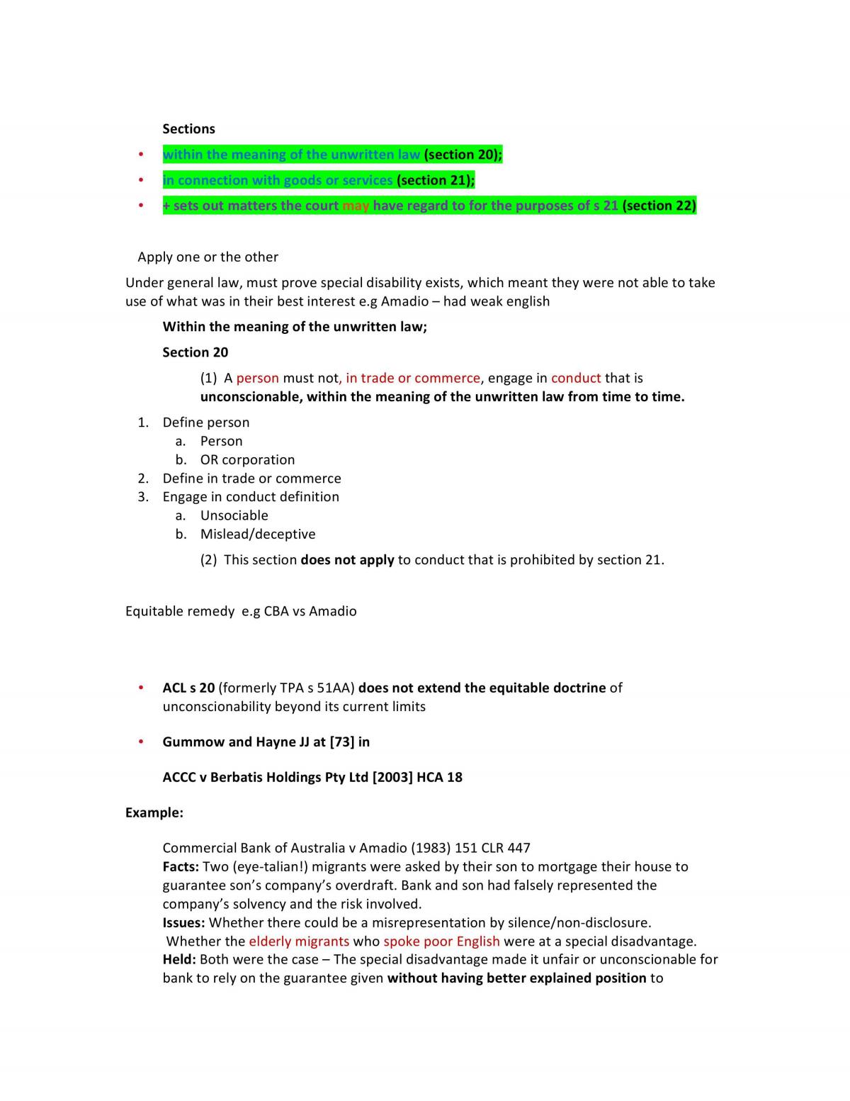 Full Course Notes CLAW1001 - Page 41