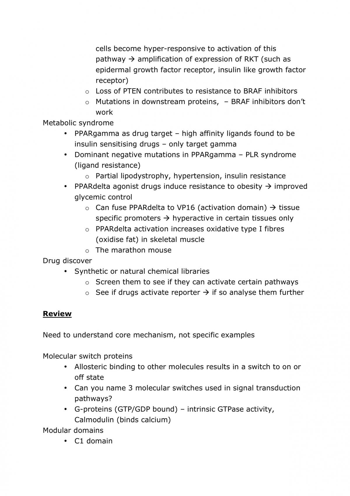 BIOL2200 Full Study Notes - Page 71