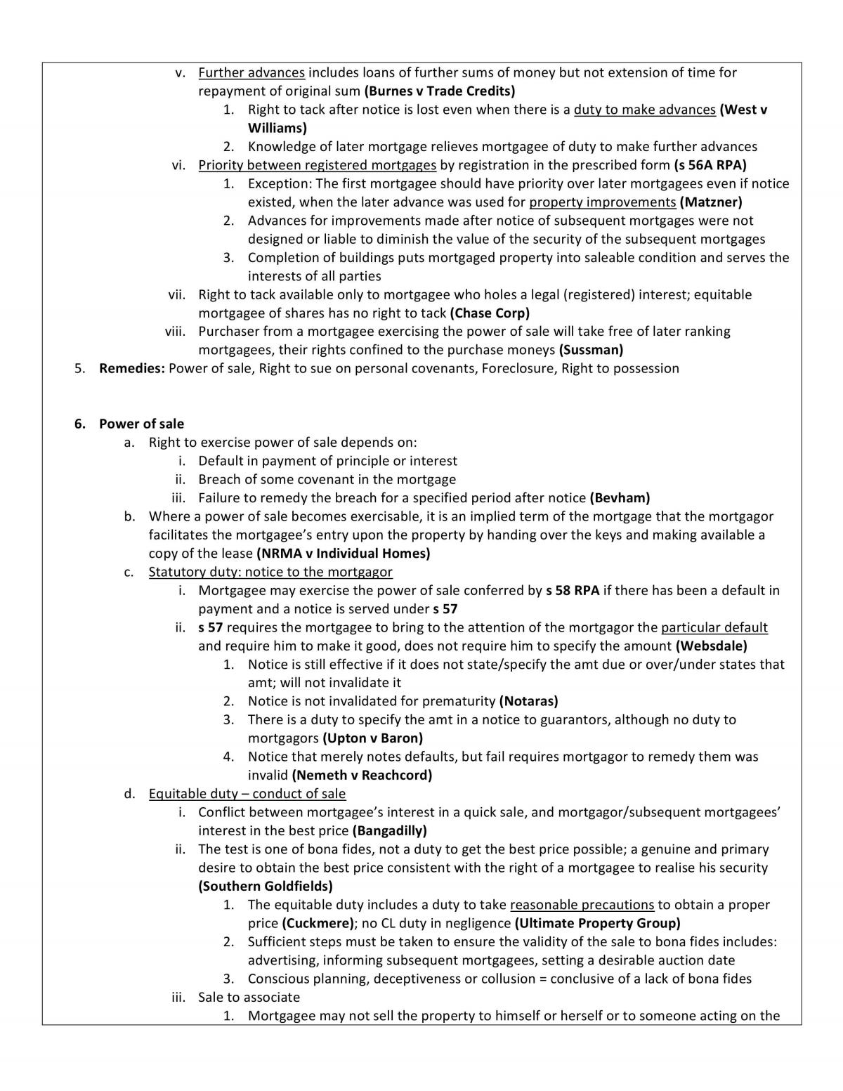 LAWS2383 Land Law Notes - Page 33