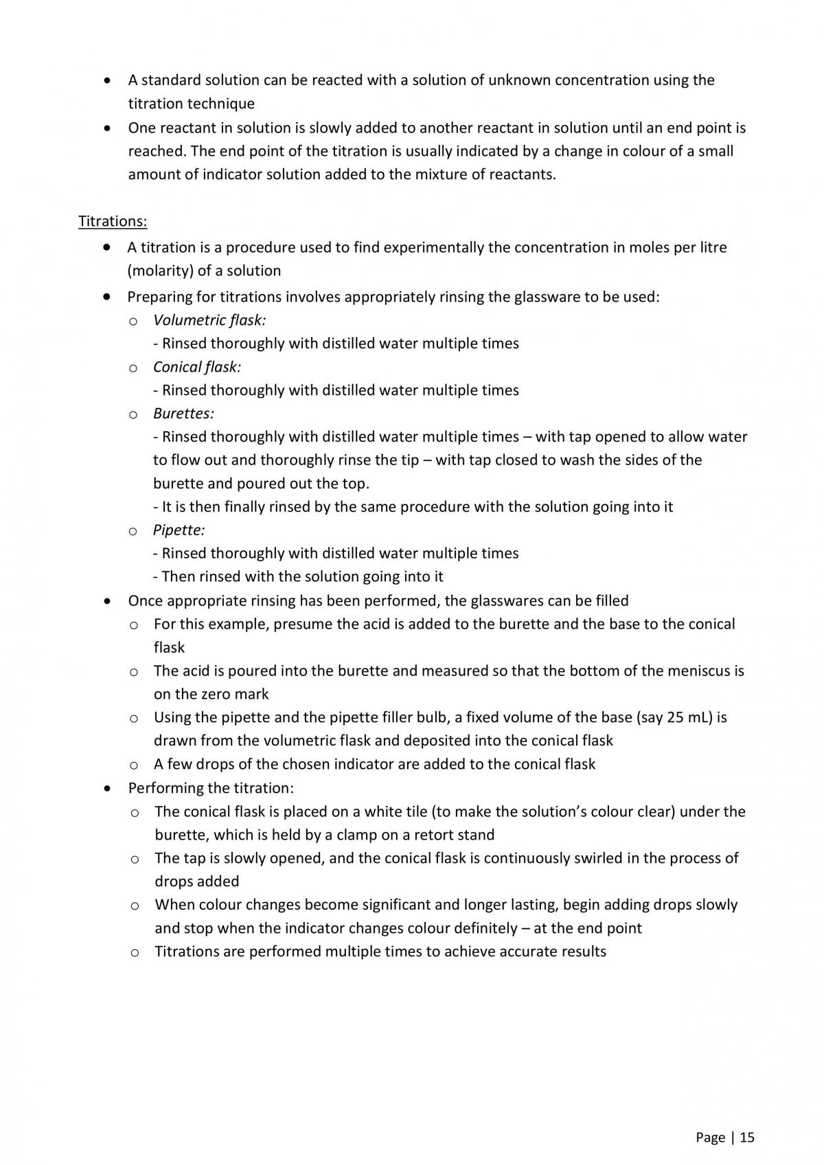Acidic Environment Notes - Page 15