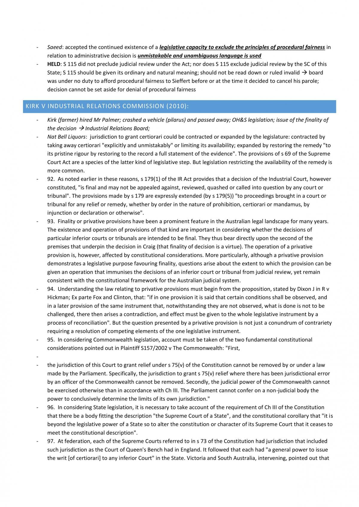 LAWS1160 Compiled Notes - Page 79