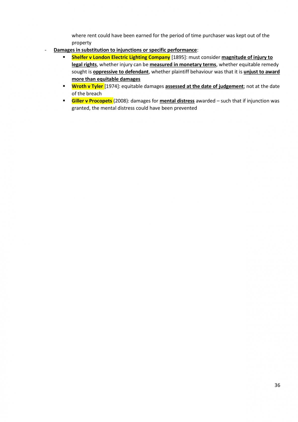 LAWS2385 Final Notes Summarised - Page 36