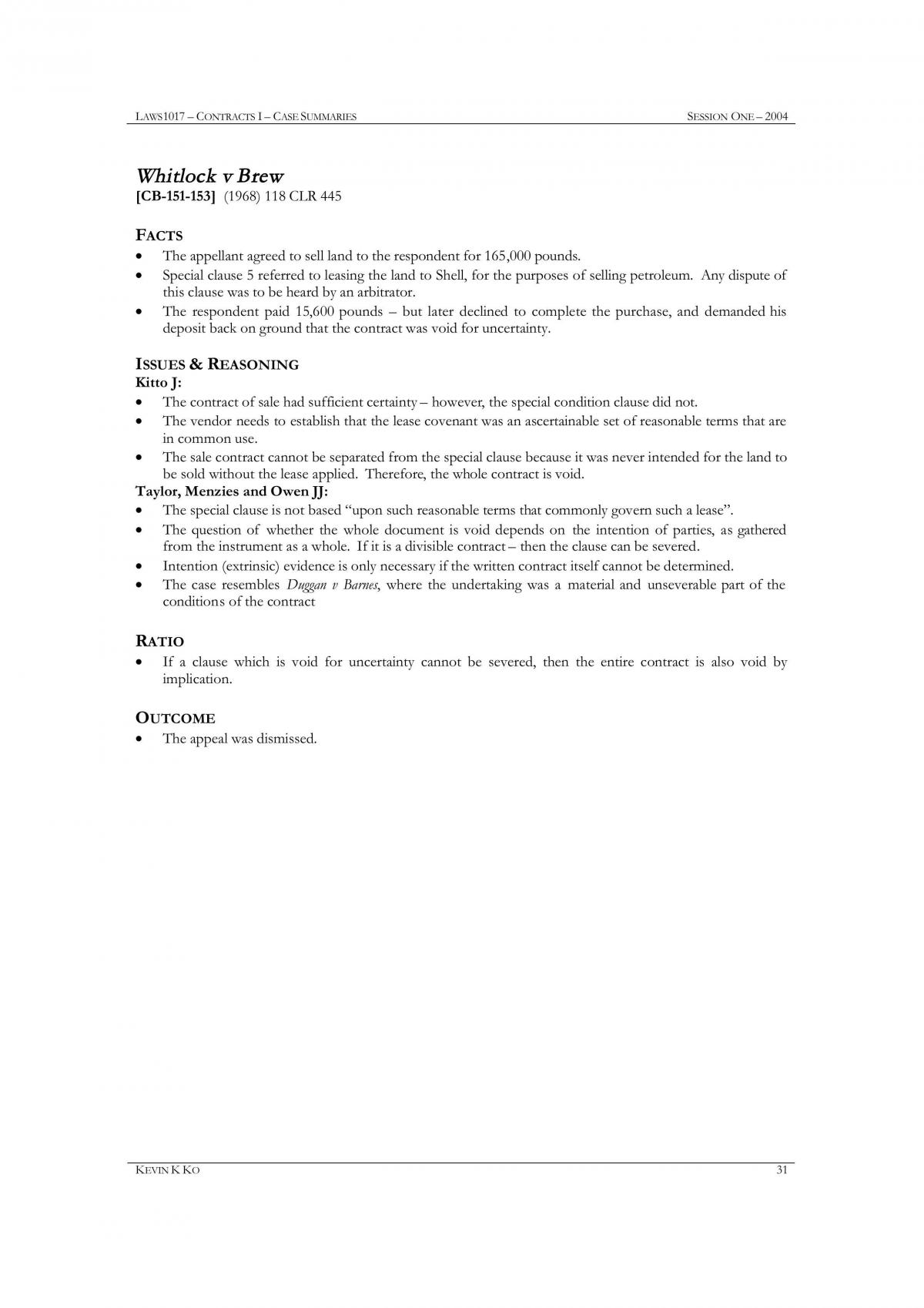 Laws1071 Case Summary - Page 31