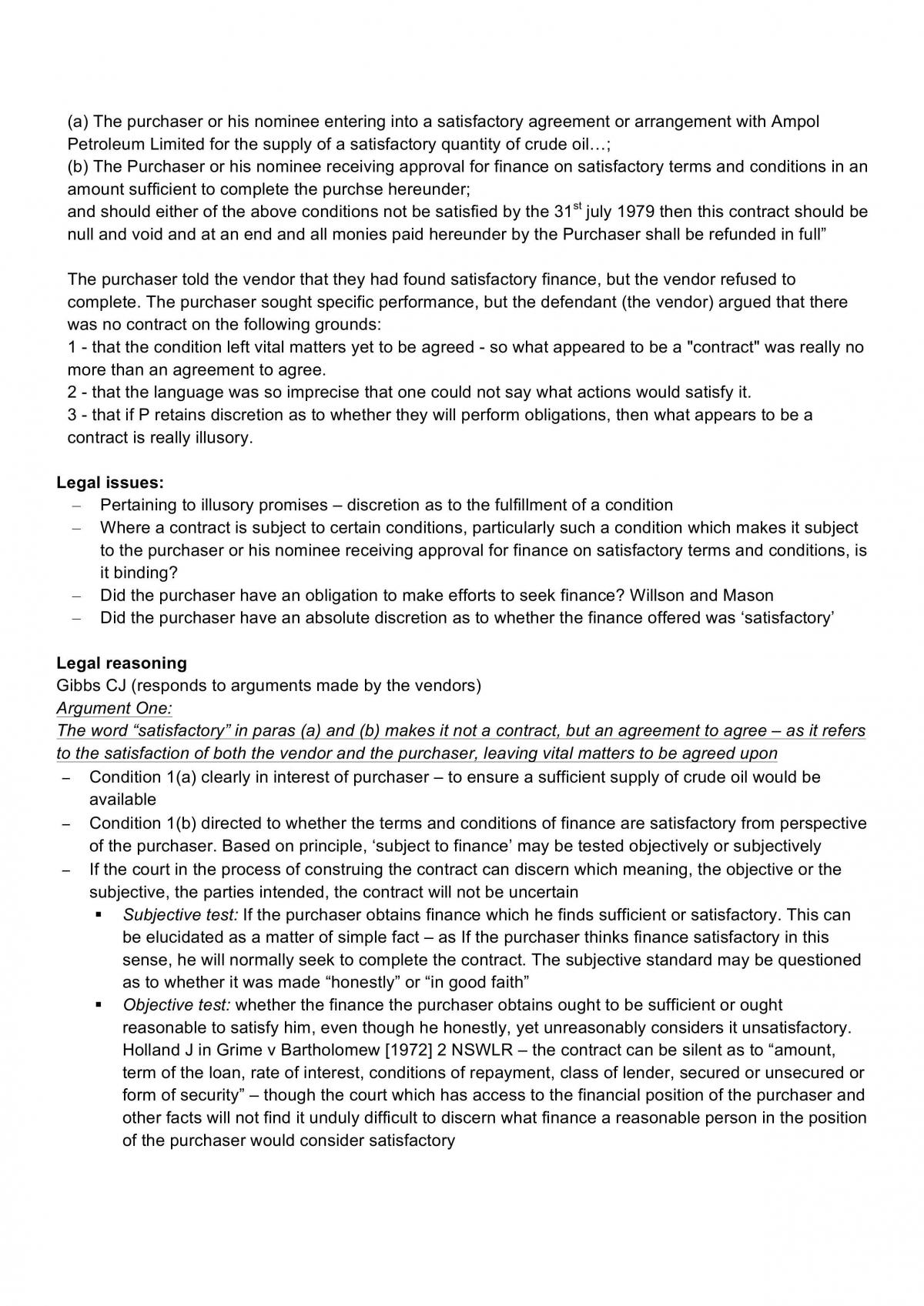 Principles of Private Law Full Exam Notes - Page 68