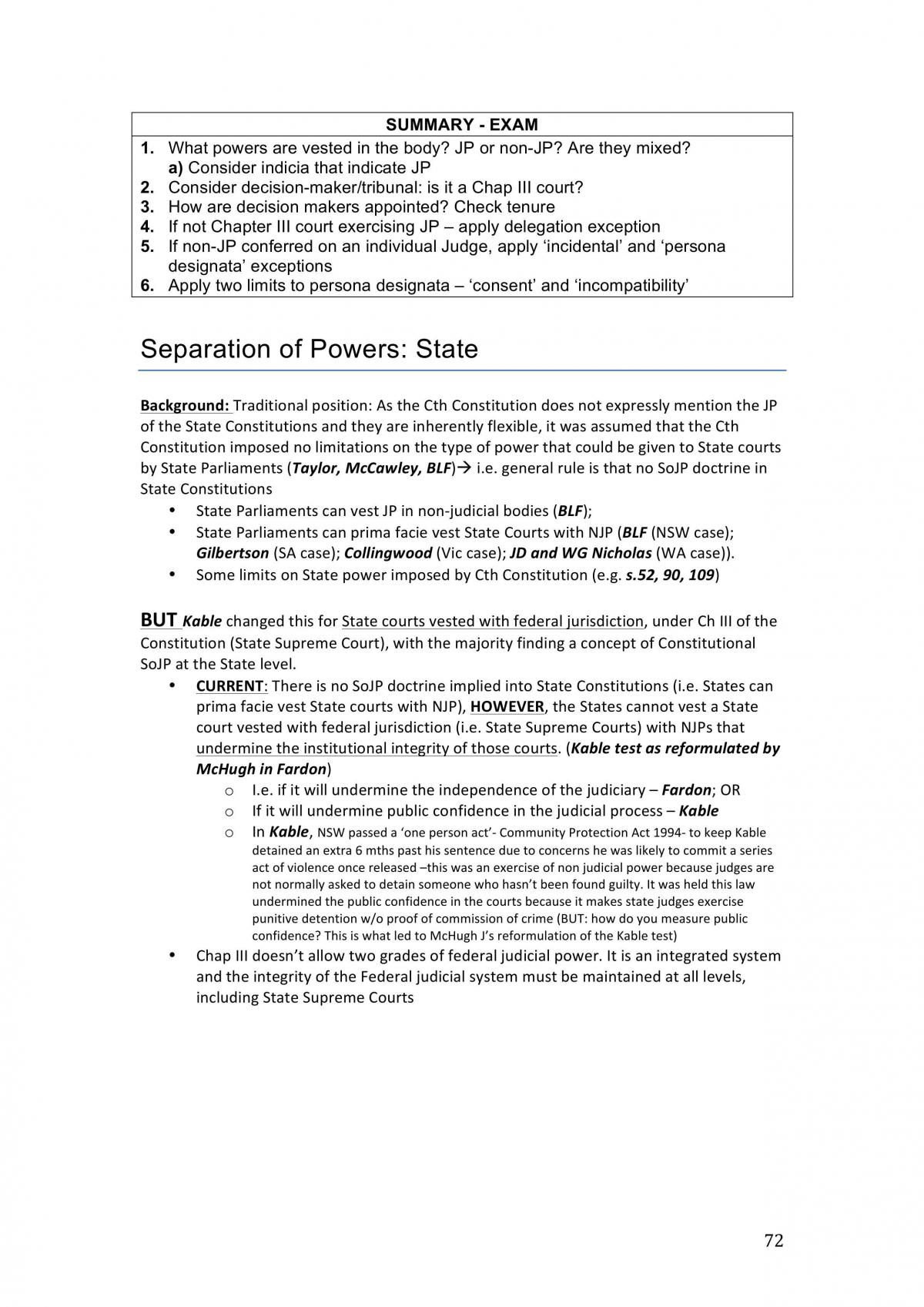 Constitutional Law Full Notes - Page 72
