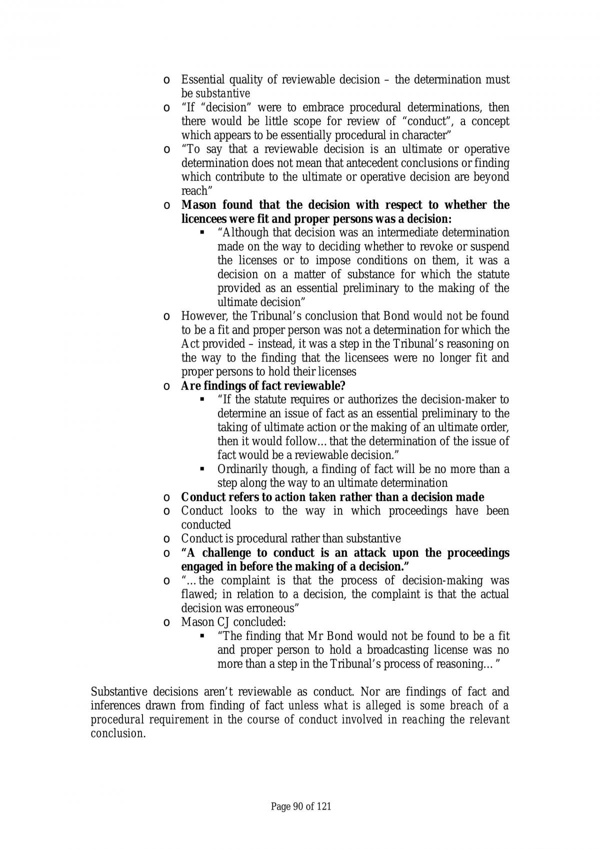 A Set Of Detailed Admin Law Notes - Page 90