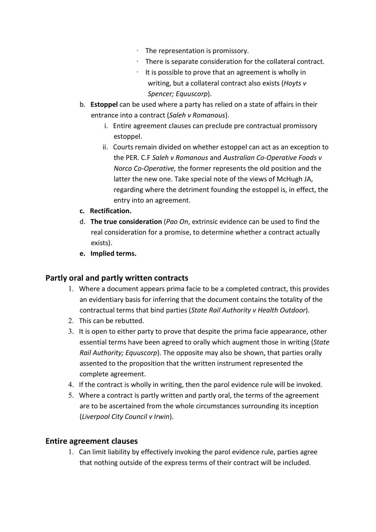 Contracts A (Monash Law)  - Page 21