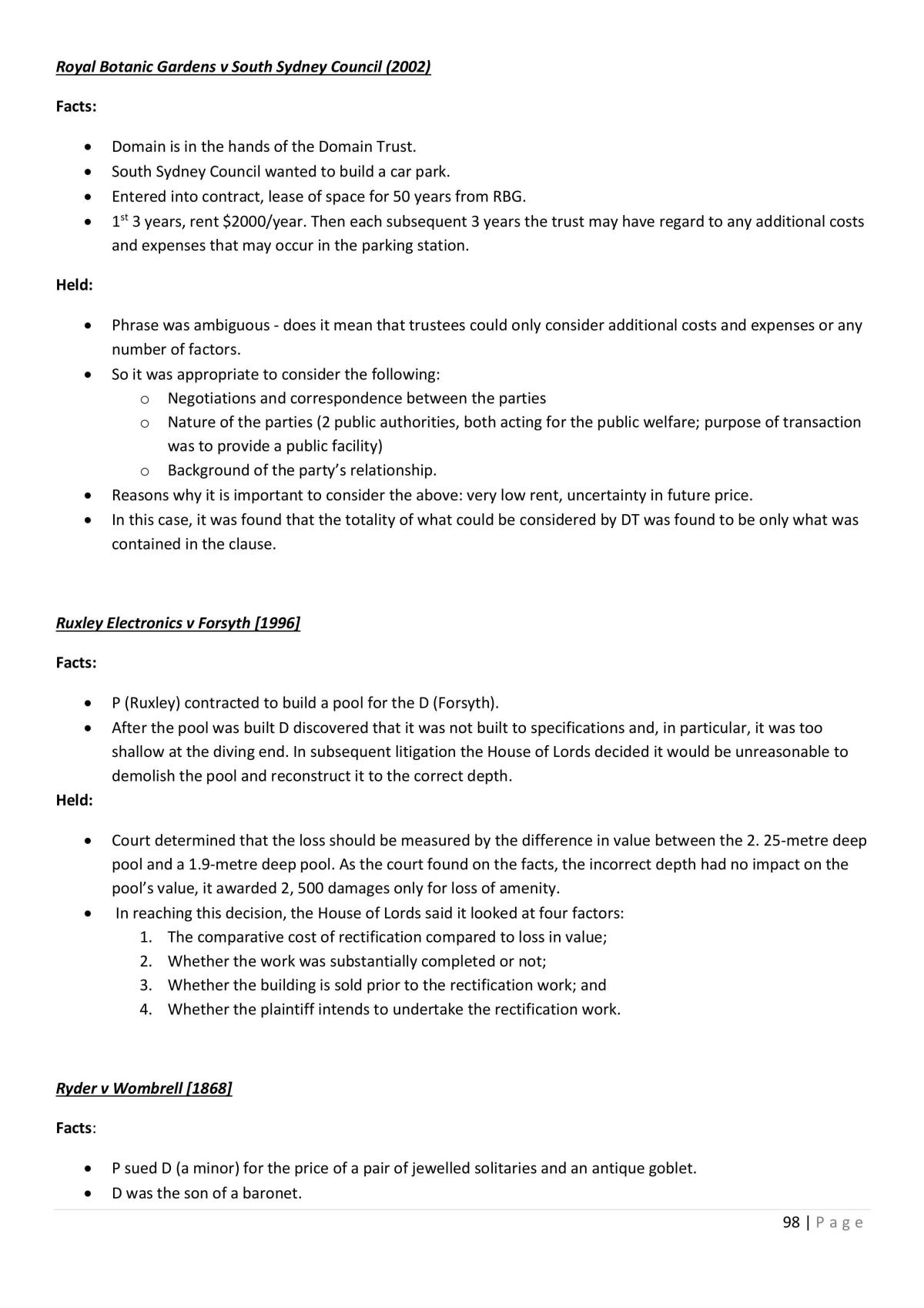 Final Case Notes - Topics 1-8 Complete - Page 98