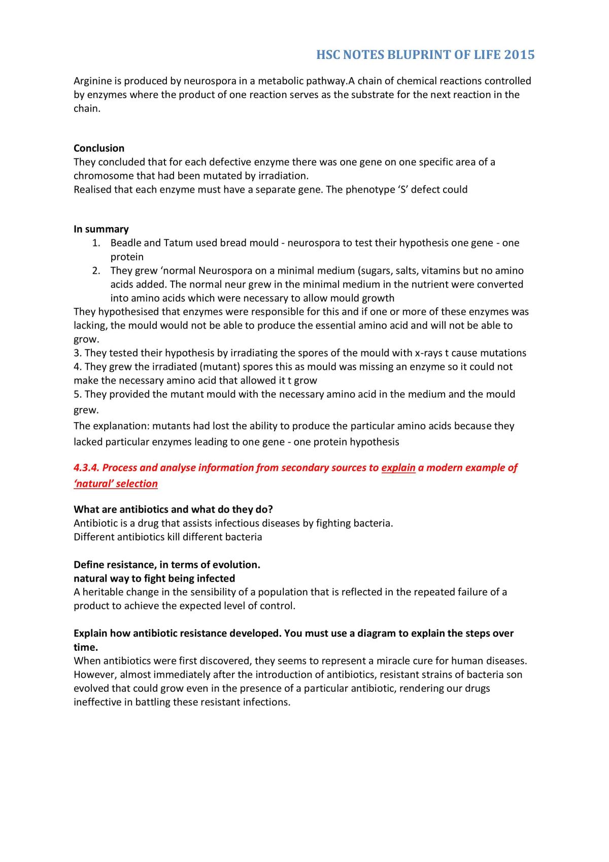 Blueprint of Life Complete Notes - Page 42