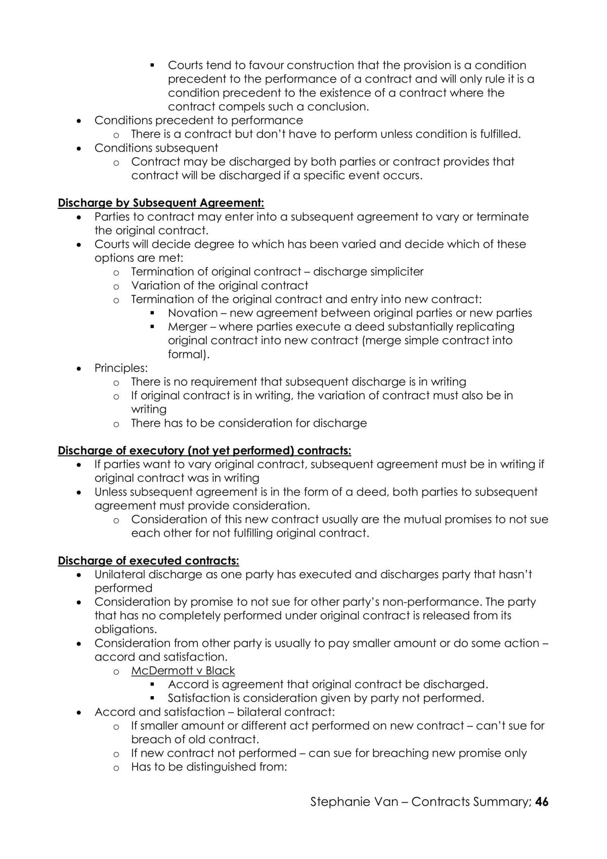 Contracts Comprehensive Notes - Page 46