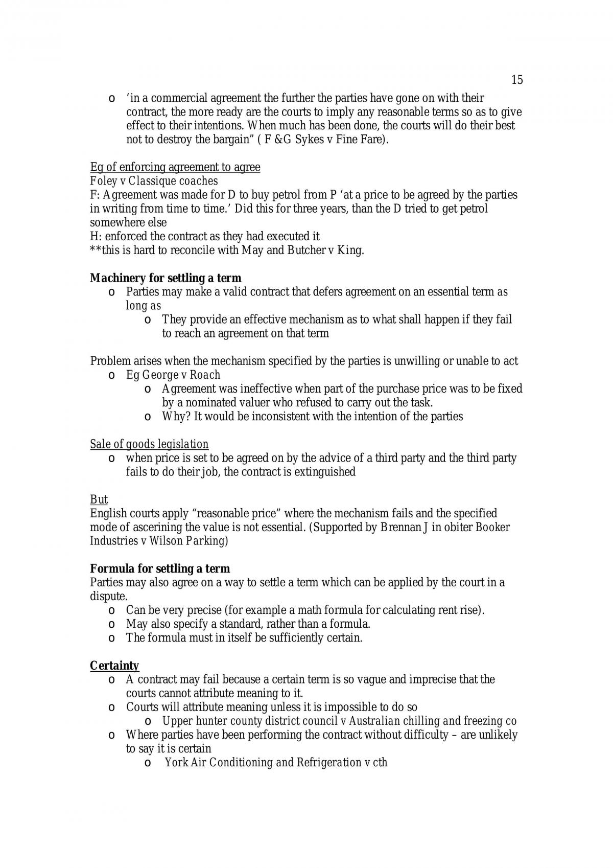 Exam Notes For First Semester Contracts. - Page 15