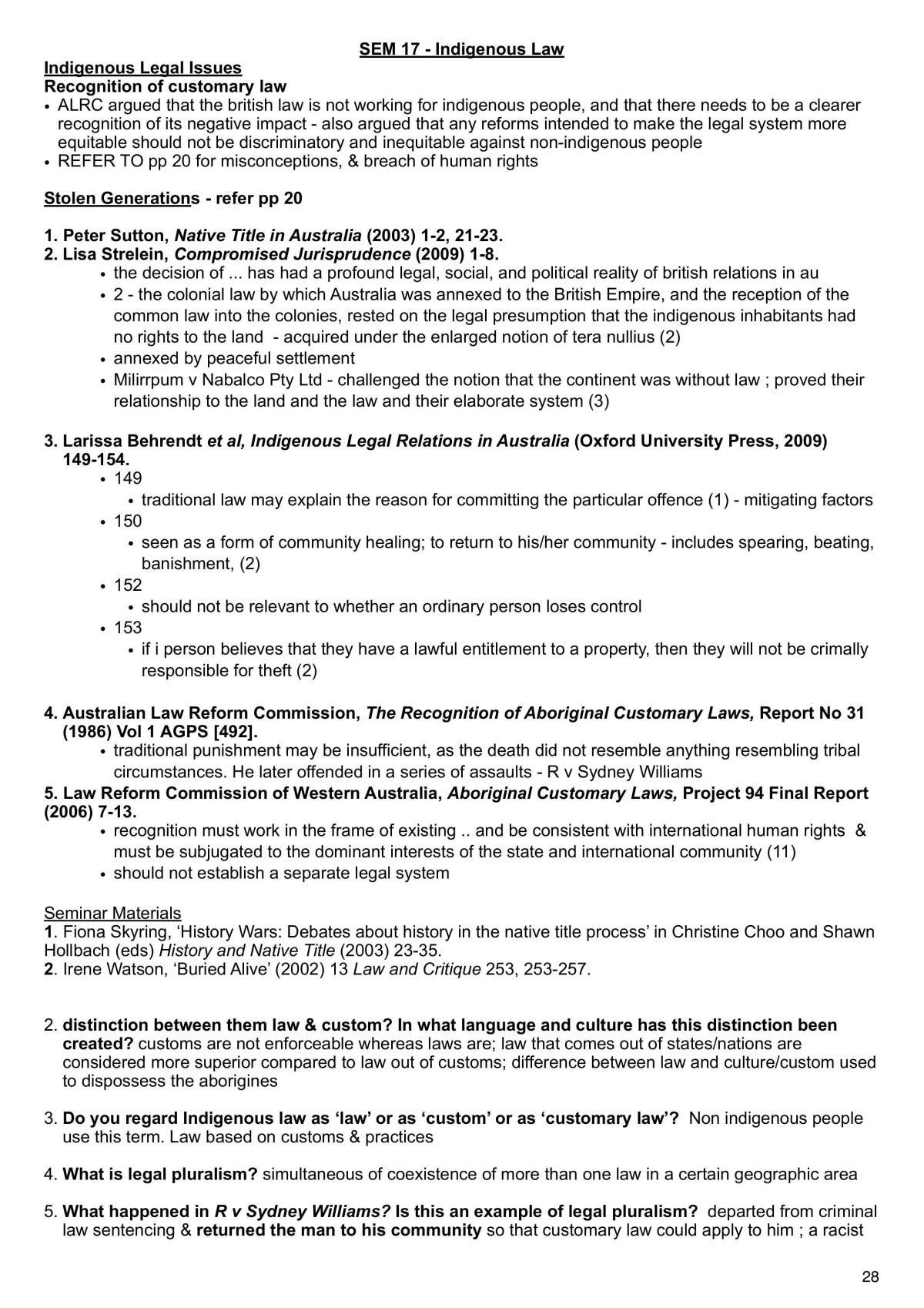 Foundations of Law Complete Notes - Page 28