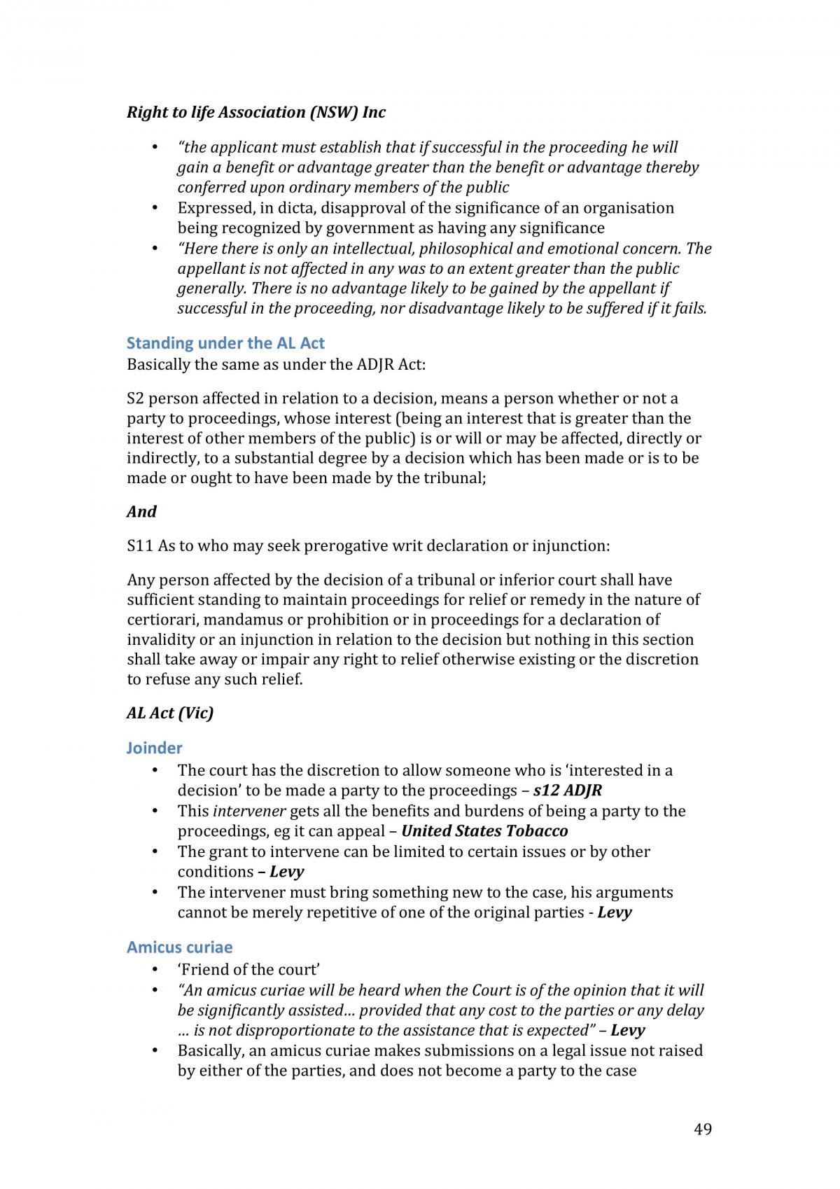 Long Administrative Law Notes With Table Of Contents - Page 53