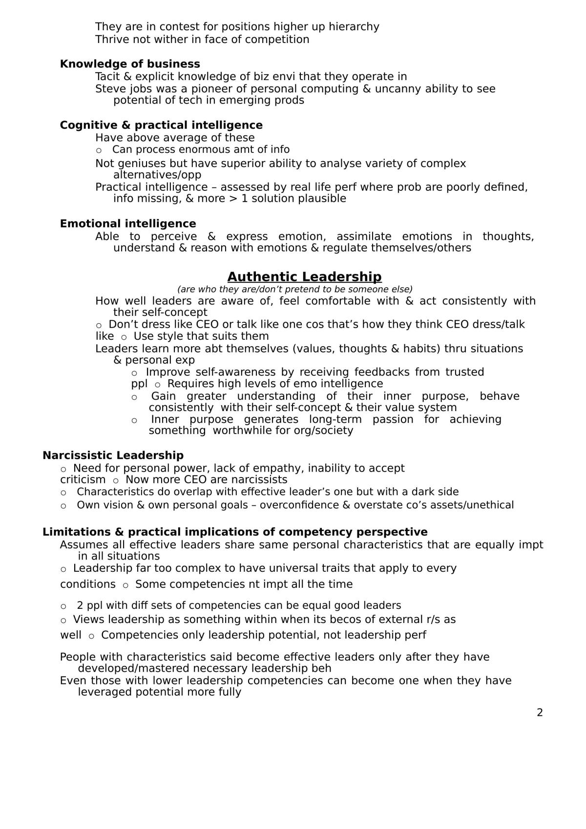 Organisation Behaviour Full Notes - Page 88