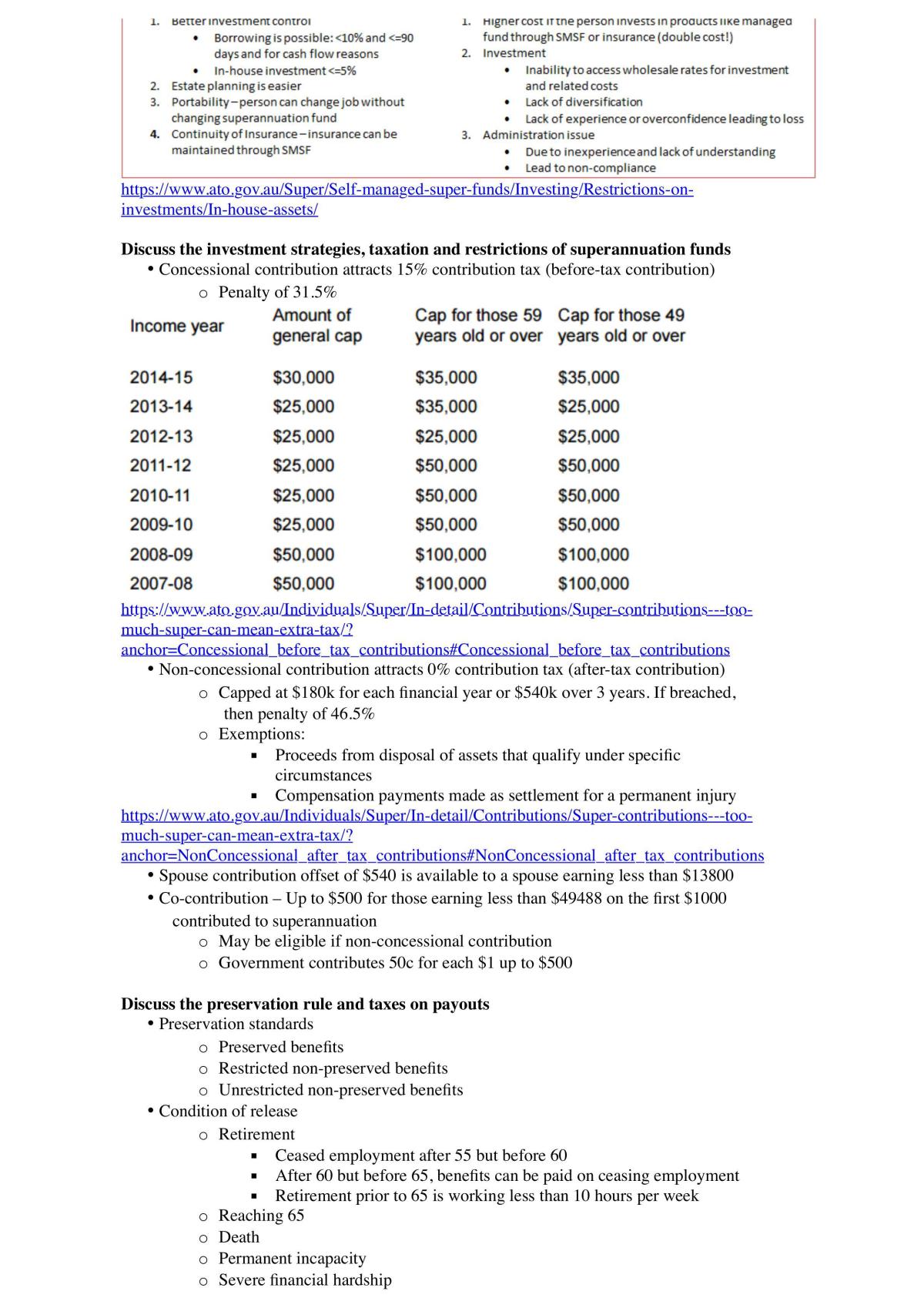 FINS2643 Wealth Management Notes for Final - Page 24