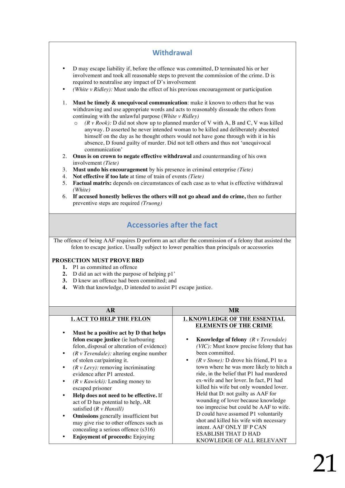 Criminal Law Notes - Page 21