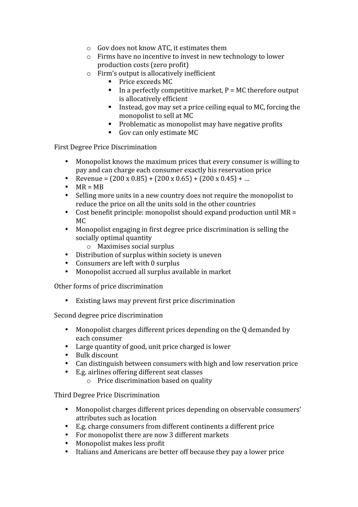 Microeconomics Notes - Page 27