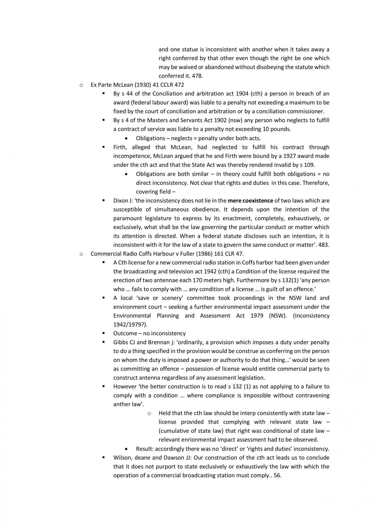 Final Exam Constitutional Exam Notes - Complete - Page 57