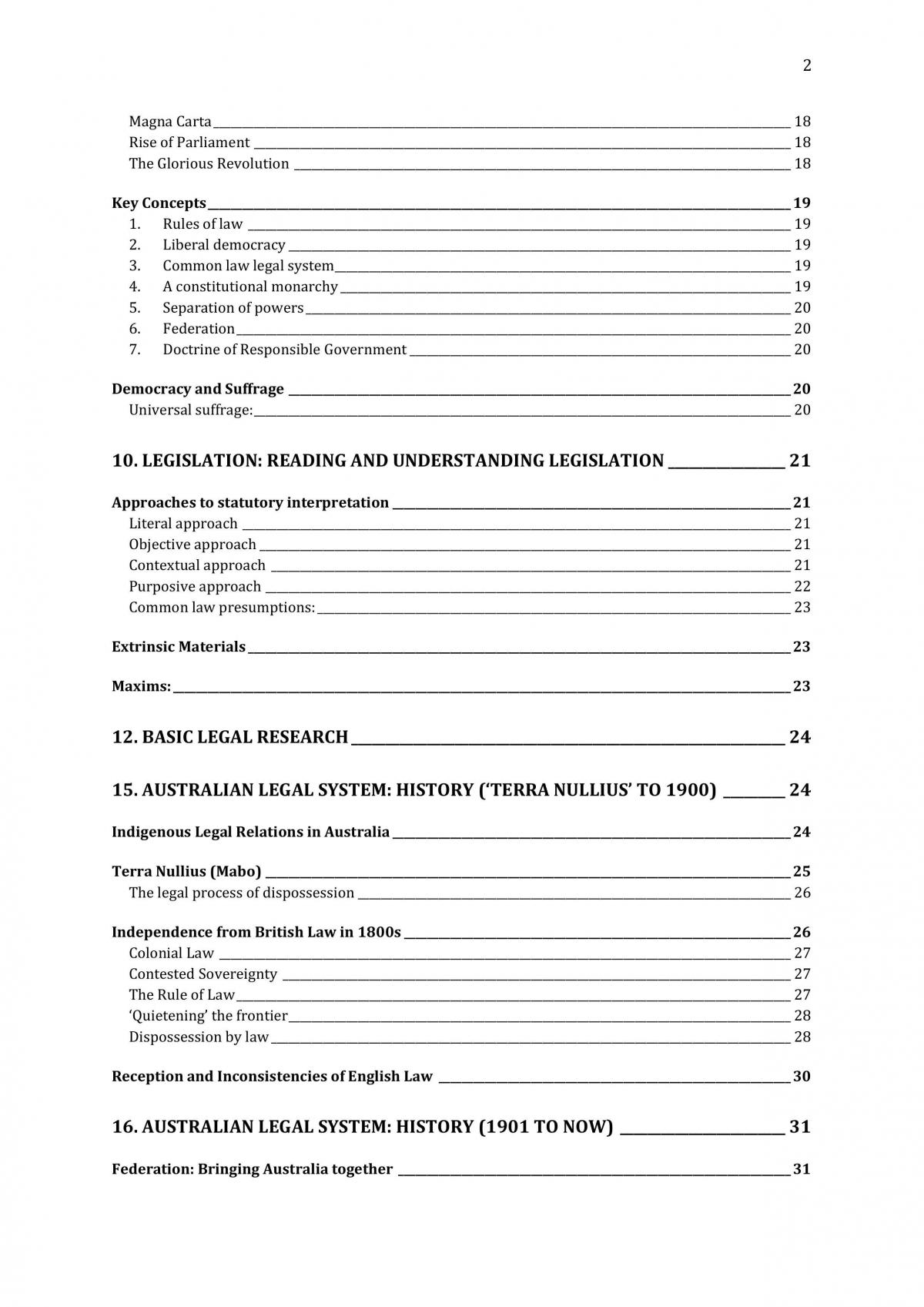 Foundations of Law HD Notes - Page 3