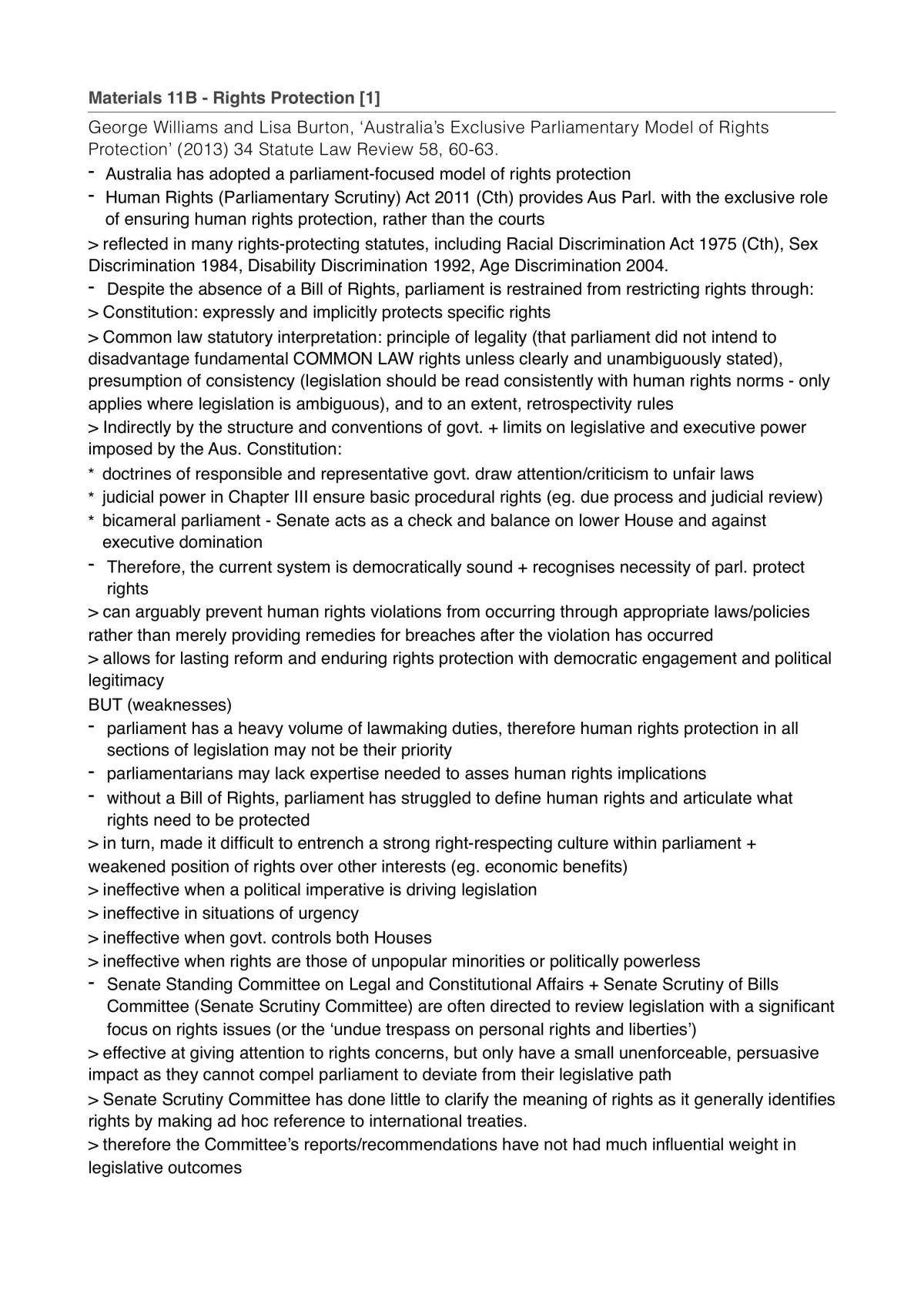 Complete Notes for Principles of Public Law - Page 30