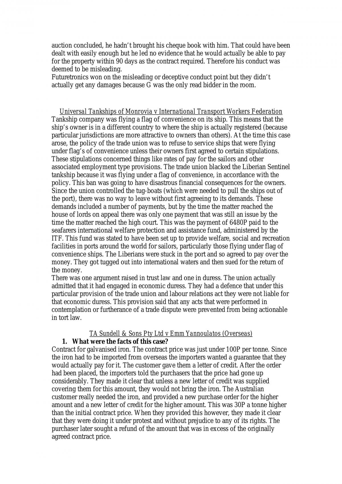 A Detailed Case List For Contract B - Page 22