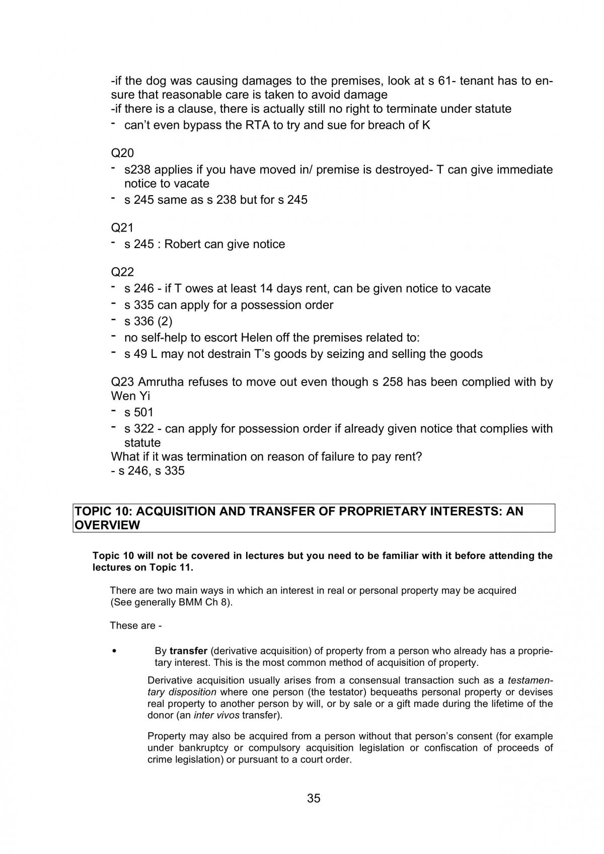 Property A Course Notes - Page 35