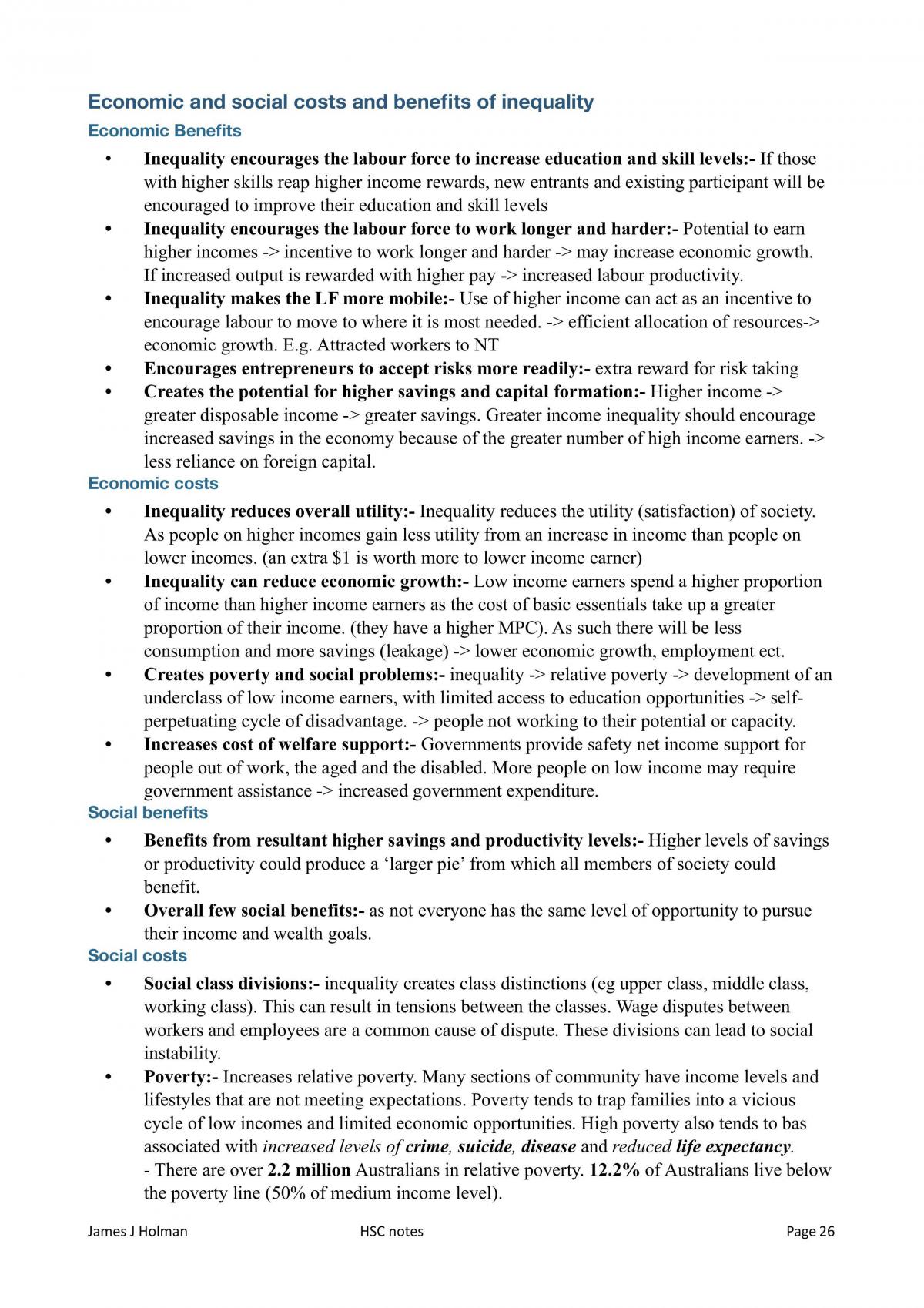 Economic Issues Notes - Page 26