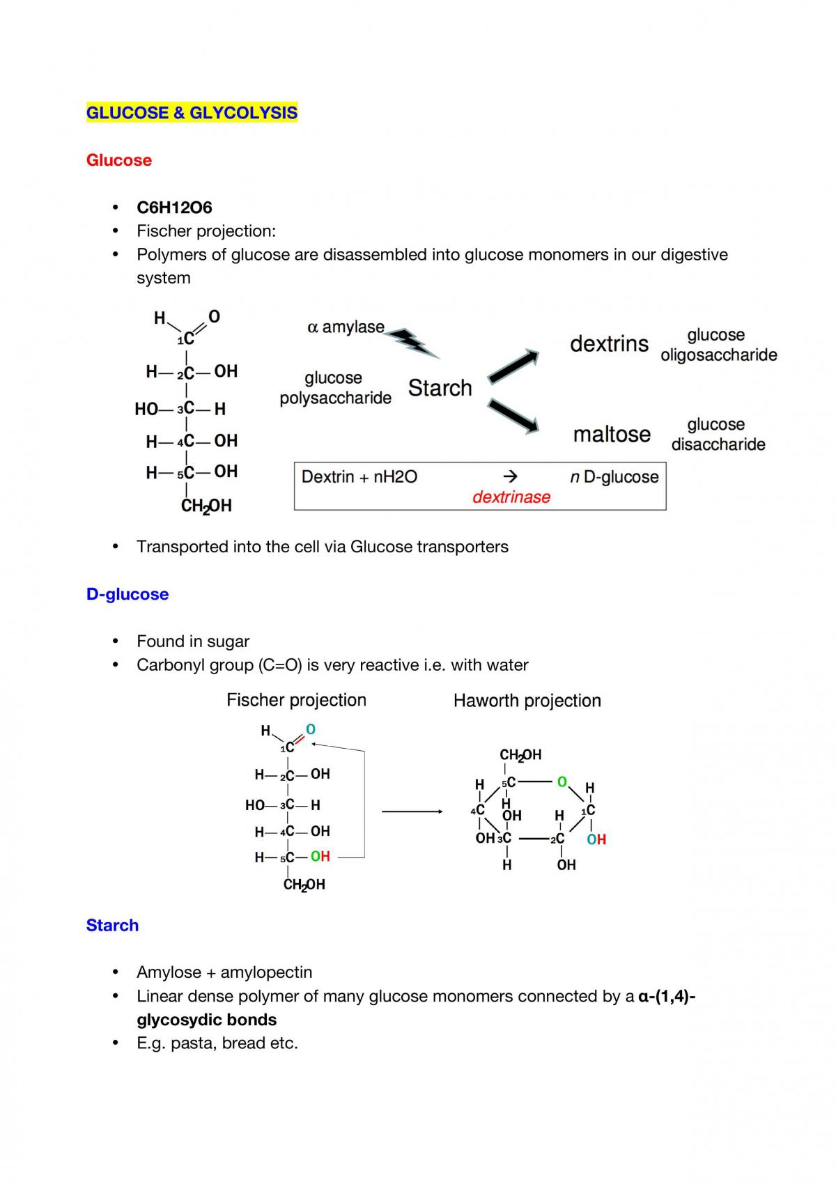 BIOC2101 Notes - Page 45