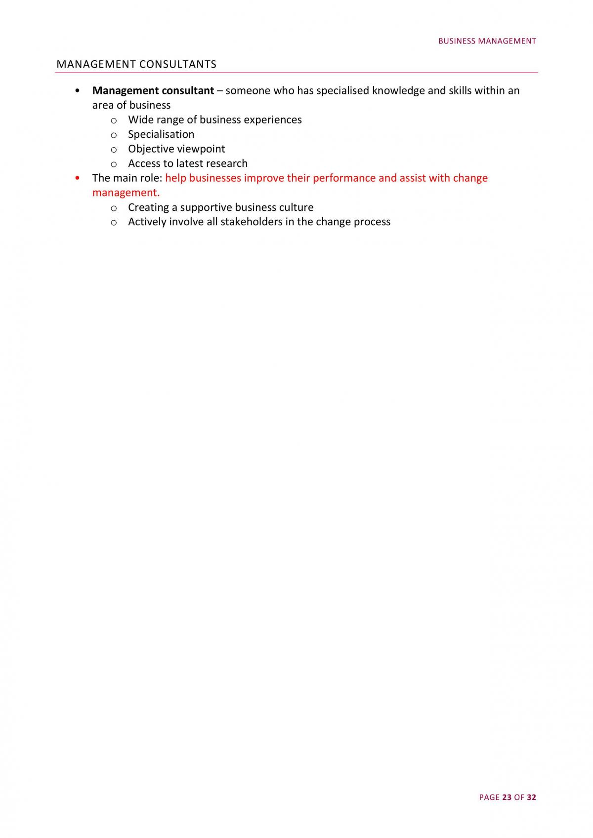 Year 11 Business Studies Notes - Page 24