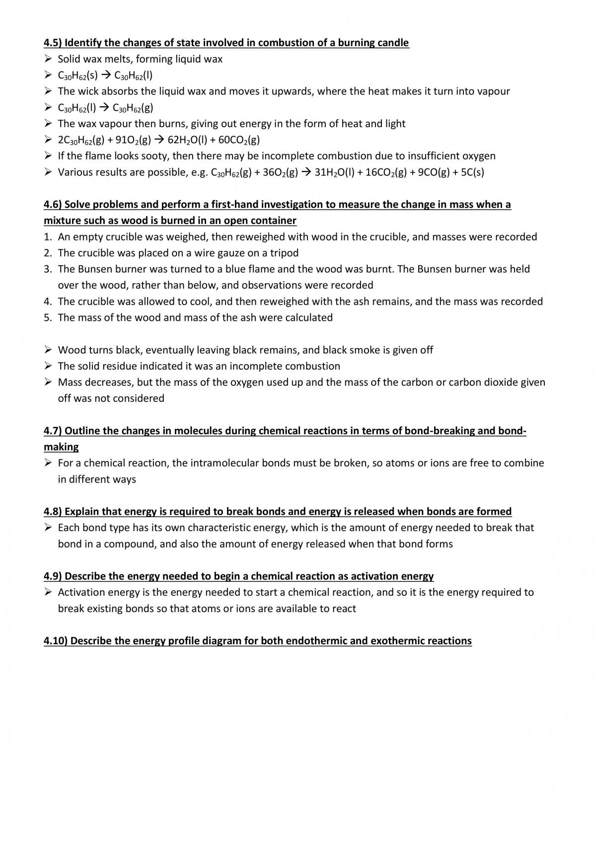 Preliminary Chemistry Notes - Page 15
