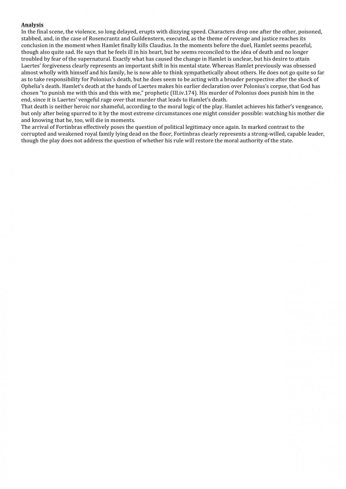 Hamlet Study Guide Complete  - Page 17