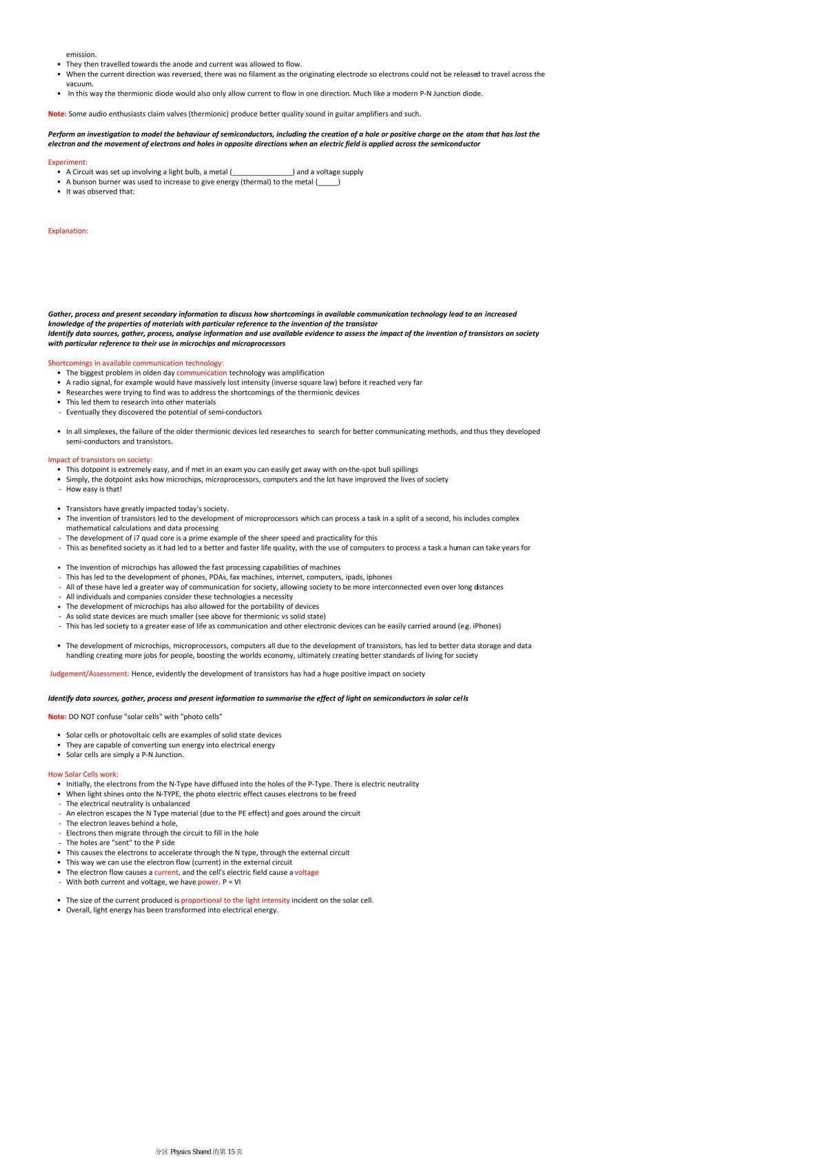 Module 3: Ideas to Implementation Notes - Page 15