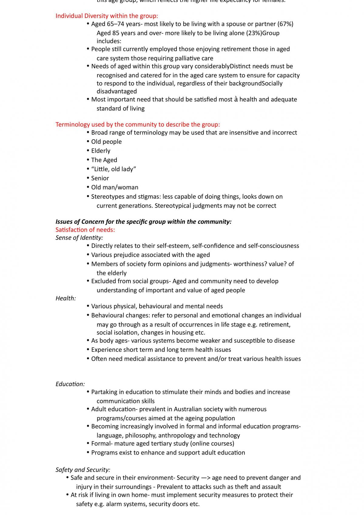 Study Notes for 'Groups in Context' - Page 23