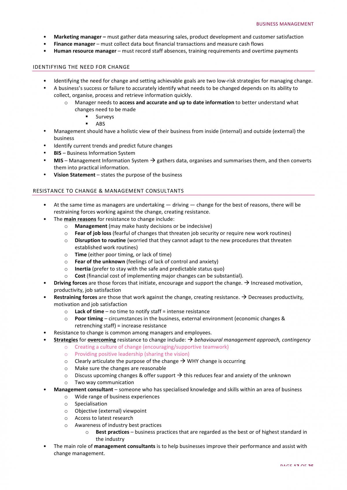 Business Studies Notes - Page 18