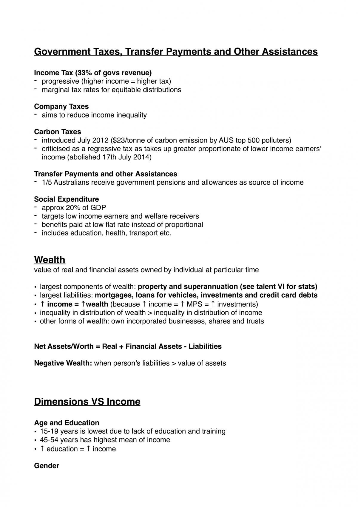 Economics Topic 3 Notes - Page 15