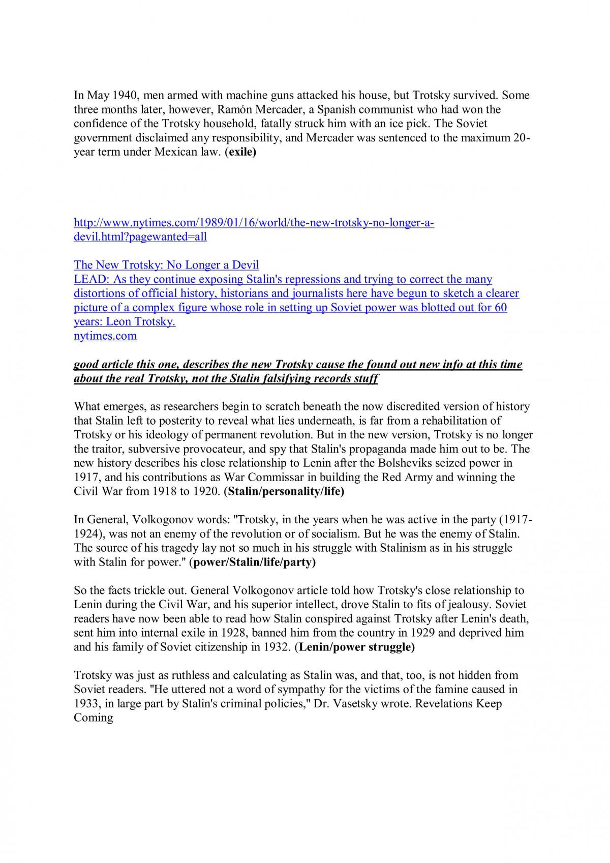 State Library Research for Trotsky - Page 21