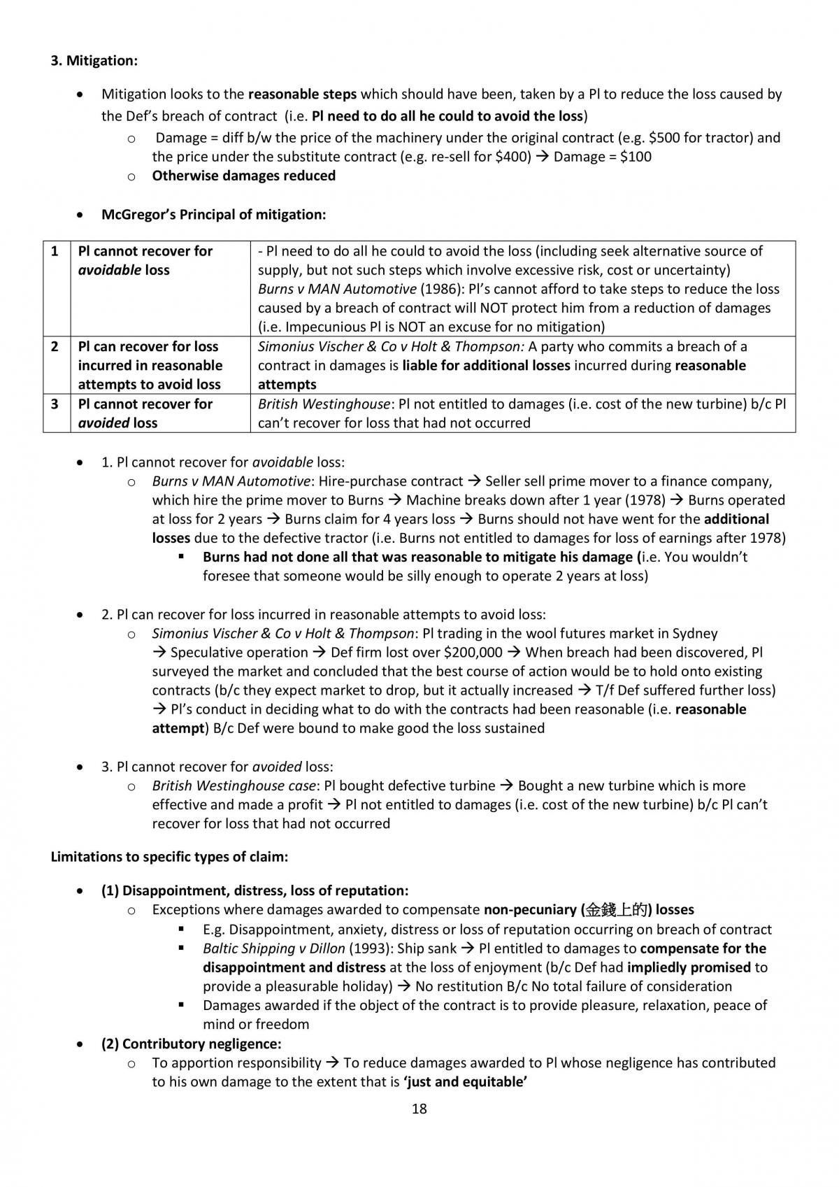 Exam Summary - Page 18