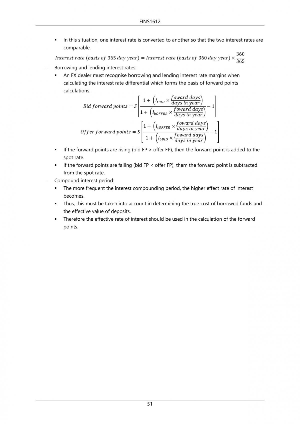 FINS1612 Notes - Page 51
