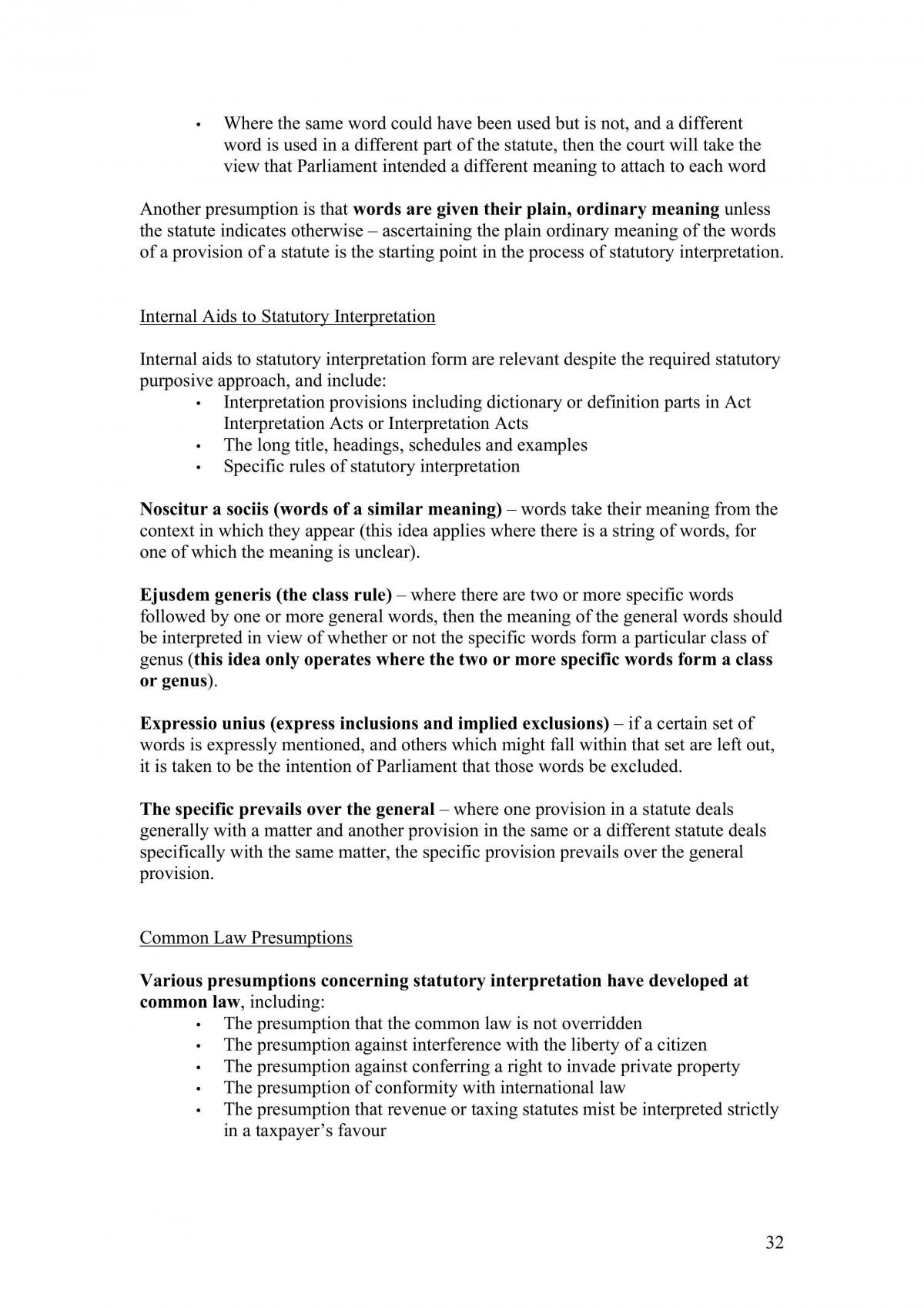 LAWS1111 Course Summary - Page 32